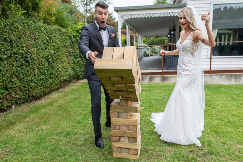 games at a wedding