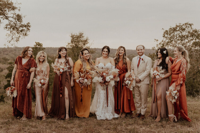 Color of Boho Wedding